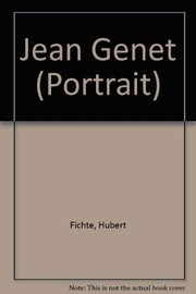 Cover of: Jean Genet by Hubert Fichte
