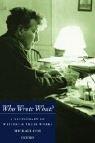 Cover of: Who wrote what?: a dictionary of writers & their works