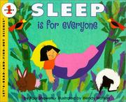 Cover of: Sleep is for everyone
