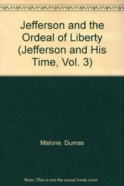 Cover of: Jefferson and the ordeal of liberty