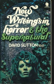 Cover of: New Writings in Horror and the Supernatural by David Sutton