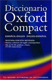 Cover of: Pocket Oxford Spanish dictionary: Spanish-English, English-Spanish