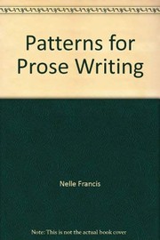 Cover of: Patterns for Prose Writing