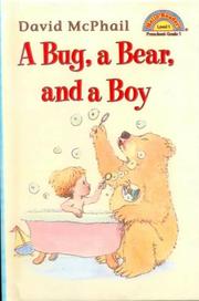 Cover of: A Bug, a Bear, and a Boy