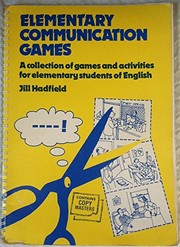 Cover of: Harrap's Communication Games by Jill Hadfield