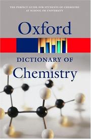 Cover of: A dictionary of chemistry by edited by John Daintith.