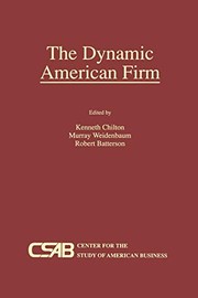 Cover of: Dynamic American Firm