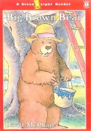 Cover of: Big Brown Bear