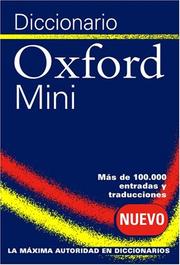 The Oxford Spanish minidictionary : Spanish-English, English-Spanish