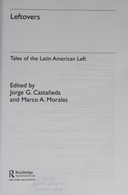 Cover of: Leftovers: tales of the Latin American left