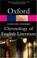 Cover of: The concise Oxford chronology of English literature