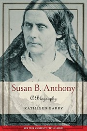 Cover of: Susan B. Anthony by Kathleen Barry