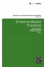 Cover of: Evidence-Based Practices by Bryan G. Cook, Melody G. Tankersley, Timothy J. Landrum, Thomas E. Scruggs, Margo A. Mastropieri