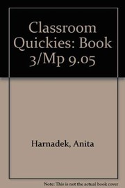 Cover of: Classroom Quickies: Book 3/Mp 9.05