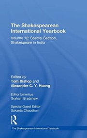 Cover of: Shakespearean International Yearbook : Volume 12: Special Section Shakespeare in India
