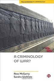 Cover of: Criminology of War?
