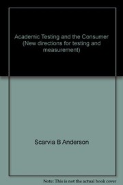 Cover of: Academic testing and the consumer
