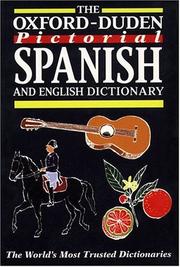 The Oxford-Duden pictorial Spanish and English dictionary