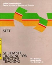 Cover of: Systematic Training for Effective Teaching (Stet Teacher's Resource Book : Activities for Teachers and Students)