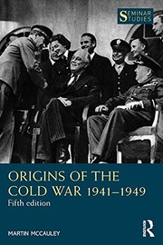 Cover of: Origins of the Cold War 1941&#65533;1949