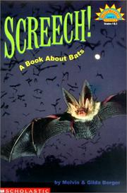 Cover of: Screech! a Book About Bats