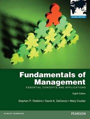 Cover of: Fundamentals of Management: Global Edition