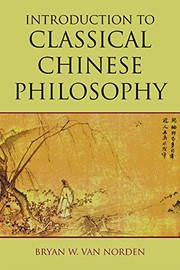Cover of: Introduction to Classical Chinese Philosophy