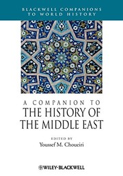 Cover of: A companion to the history of the Middle East