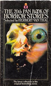 Cover of: The 20th Pan Book of Horror Stories by Herbert Van Thal
