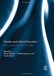 Cover of: Gender and Judicial Education: Raising Gender Awareness of Judges