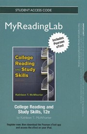 Cover of: College Reading and Study Skills