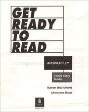 Cover of: Get Ready to Read: A Skills Based Reader Beginning Answer Key