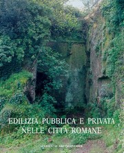 Cover of: Edilizia pubblica e privata nelle città romane