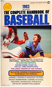 Cover of: The Complete handbook of baseball: 1983 season