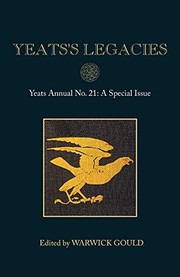 Cover of: Yeats's Legacies: Yeats Annual No. 21