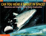 Can You Hear a Shout in Space by Melvin Berger