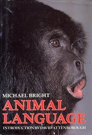 Cover of: Animal language