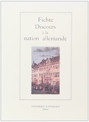 Cover of: Discours à la nation allemande