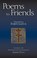 Cover of: Poems to friends