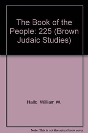 The book of the people by William W. Hallo