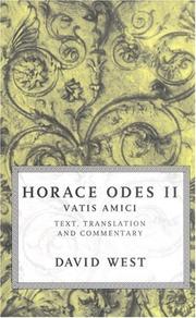 Vatis amici : Odes II