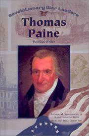 Cover of: Thomas Paine