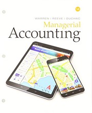Cover of: Bundle: Managerial Accounting, Loose-Leaf Version, 14th + CengageNOWV2, 1 Term Printed Access Card