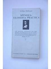 Cover of: Spinoza: Filosofia Practica