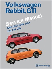 Volkswagen Rabbit, GTI by Bentley Publishers