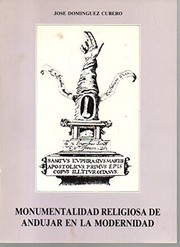 Cover of: Monumentalidad religiosa de Andújar en la Modernidad