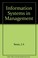 Cover of: Information systems in management