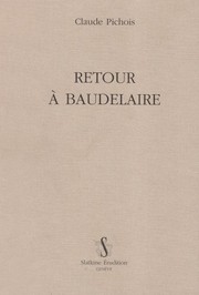 Cover of: Retour à Baudelaire