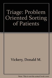 Cover of: Triage: problem-oriented sorting of patients