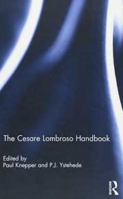 Cover of: The Cesare Lombroso handbook